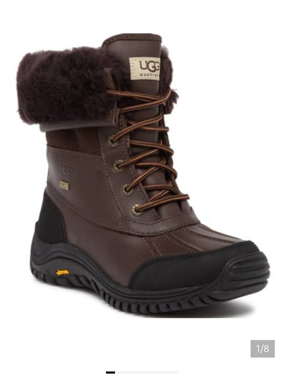 Like new! UGG Australia Obsidian Adirondack Boot II - Size 9 women
